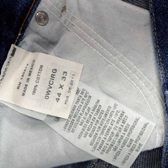 Wrangler Thurman Denim Jeans Mens Pants Classic Regular Boot Cut Fit 5 Pocket - Picture 3 of 14